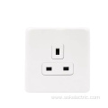 Single 13A BS Power Outlet Home wall socket